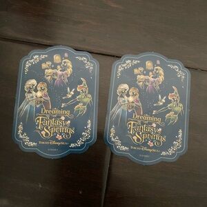 NEW Tokyo Disneyland Fantasy Spring Stickers